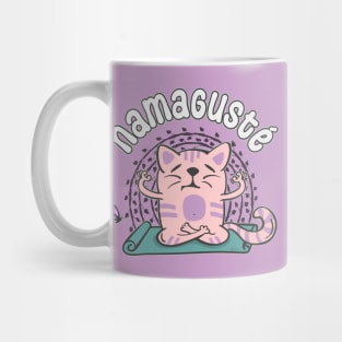 Funny Yoga Cat Namaste Nomeguste Mug